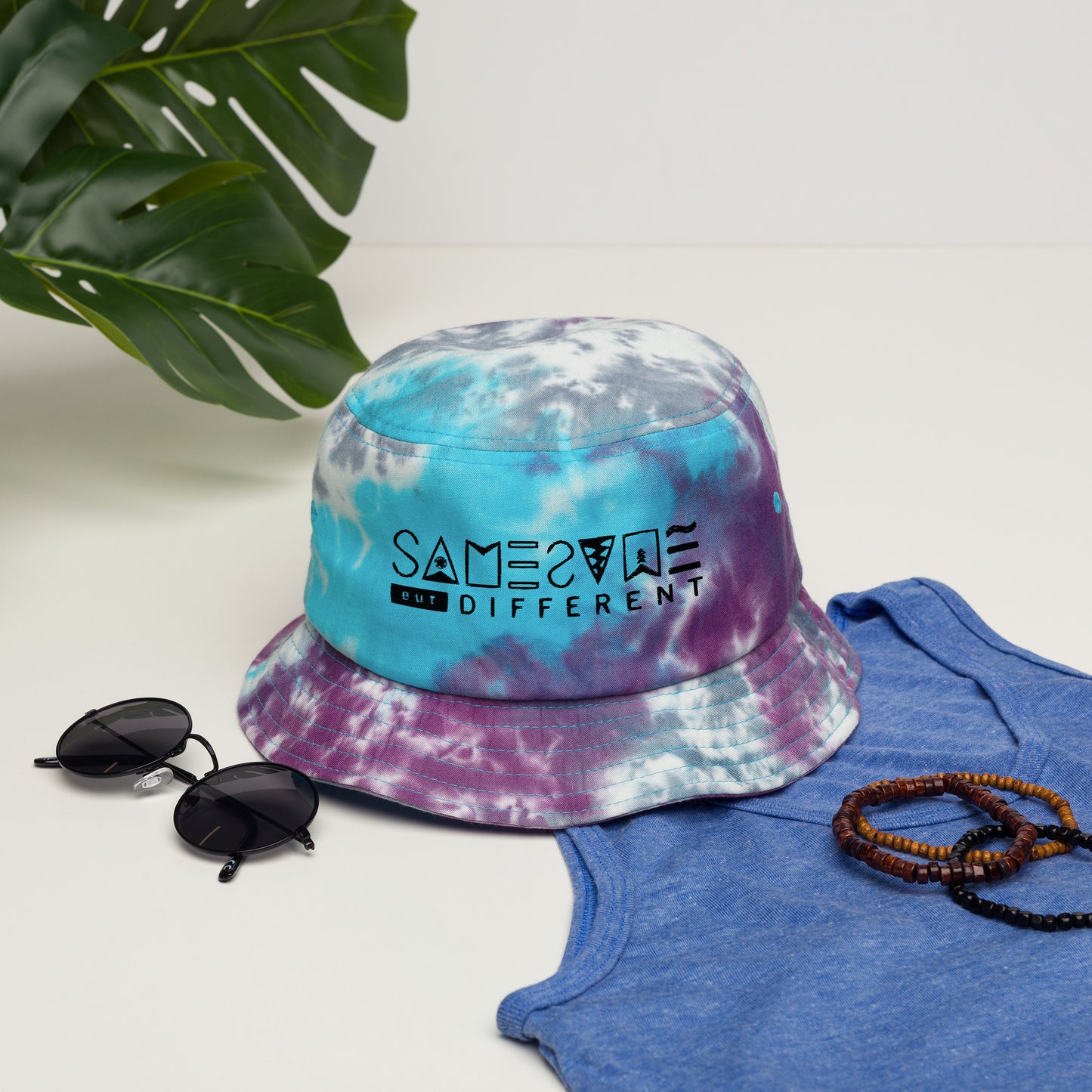 SSBD Logo Tie-dye bucket hat