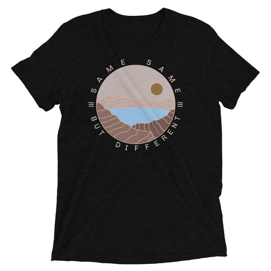Lake Perris Same Same But Different Mens T-Shirt