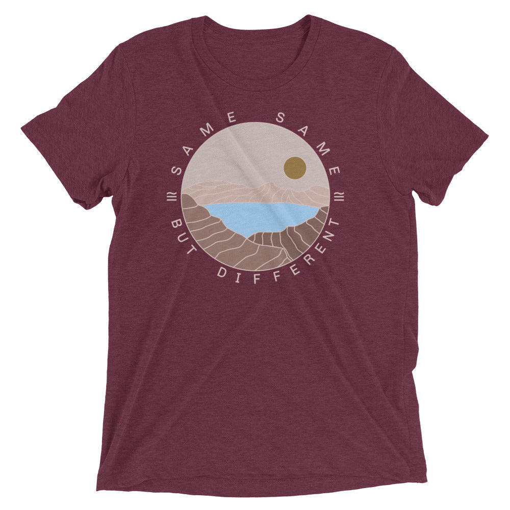 Lake Perris Same Same But Different Mens T-Shirt