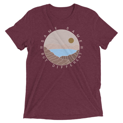 Lake Perris Same Same But Different Mens T-Shirt