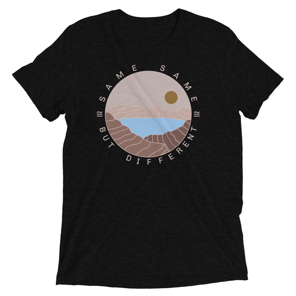 Lake Perris Same Same But Different Mens T-Shirt
